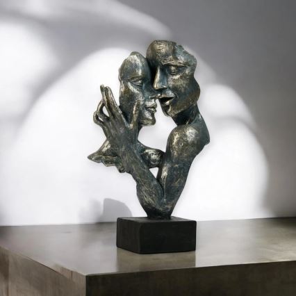 Настольный декор 31,5x9,5x19 cm смола/патина