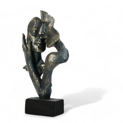 Настольный декор 31,5x9,5x19 cm смола/патина