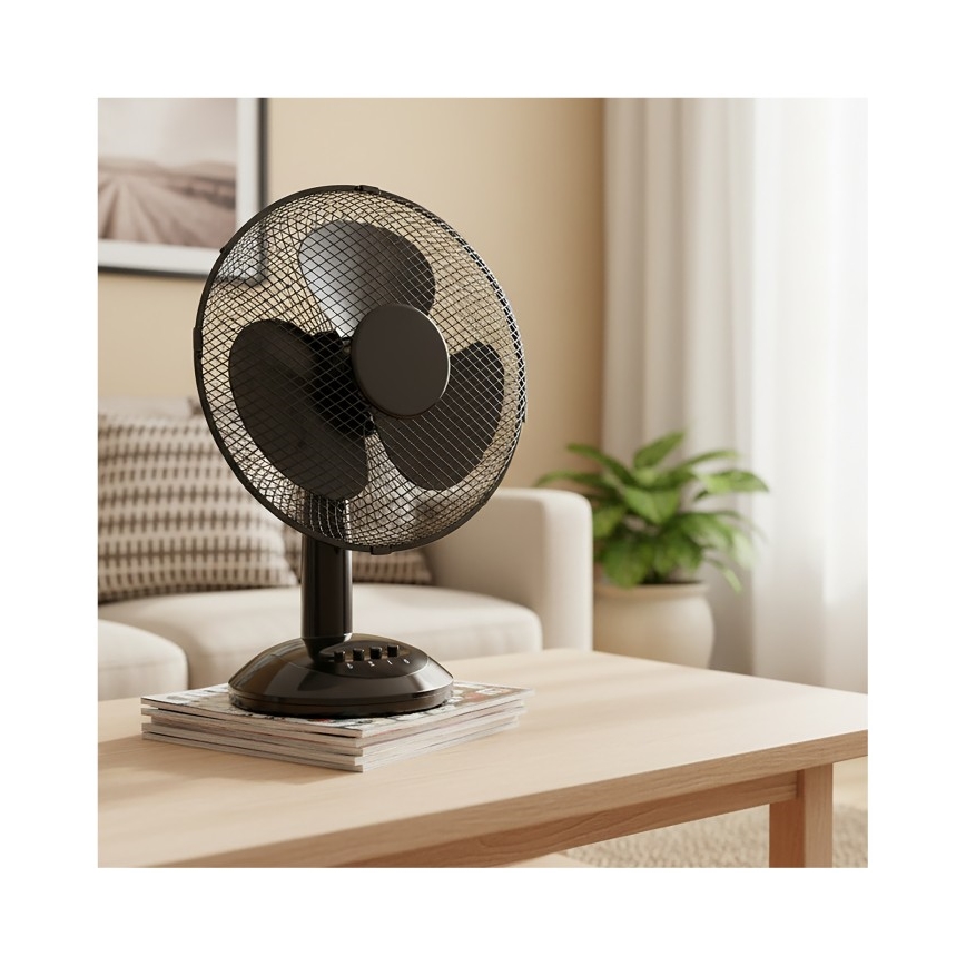 Настольный вентилятор VIENTO 40W/230V черный