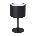 Настольная лампа ARDEN 1xE27/60W/230V диаметр 18 см черная/белая