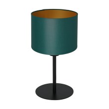 Настольная лампа ARDEN 1xE27/60W/230V диаметр 18 см зеленая/золотая