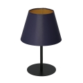 Настольная лампа ARDEN 1xE27/60W/230V диаметр 20 см фиолетовая/золотая