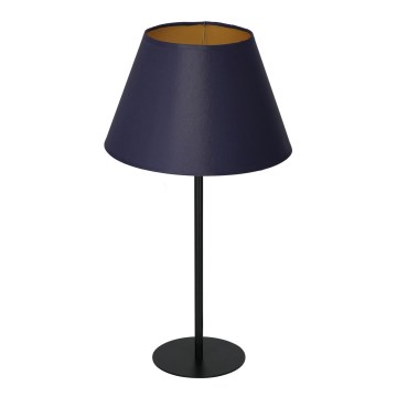 Настольная лампа ARDEN 1xE27/60W/230V диаметр 30 см фиолетовая/золотая