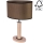 Настольная лампа MERCEDES 1xE27/40W/230V 46 см коричневый/дуб – сертифицировано FSC