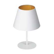 Настільна лампа ARDEN 1xE27/60W/230V діаметр 20 см білий/золотий