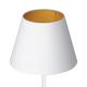 Настільна лампа ARDEN 1xE27/60W/230V діаметр 20 см білий/золотий