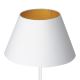 Настільна лампа ARDEN 1xE27/60W/230V діаметр 30 см білий/золотий