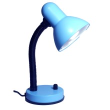 Настільна лампа з регульованою яскравістю KADET – S 1xE27/40W синій