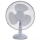 Настільний вентилятор 40W 34 см білий