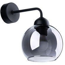 Настінна лампа ALINO 1xE27/60W/230V чорний