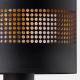 Настінна лампа (бра) TAGO 1xE27/15W/230V чорний/золотий