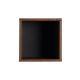Настінна полиця 33x33 см коричневий