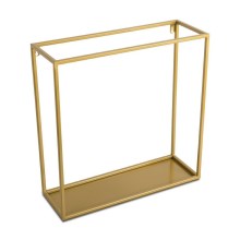 Настінна полиця 45x45 см золотий