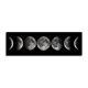 Настінна картина на полотні 50x120 см фази місяця