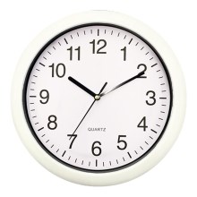 Настінний годинник 1xAA білий
