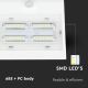 Настінний LED світильник на сонячній батареї з датчиком LED/3W/3,7V 3000/4000K IP65 білий
