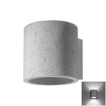 Настінний світильник ORBIS 1xG9/40W/230V бетон