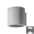 Настінний точковий світильник ORBIS 1xG9/40W/230V бетон