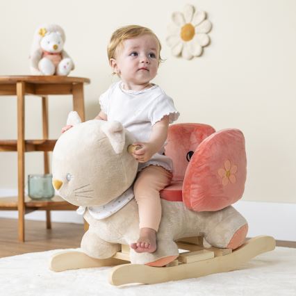 Nattou - Детская качалка LANA кот