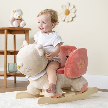 Nattou - Детская качалка LANA кот