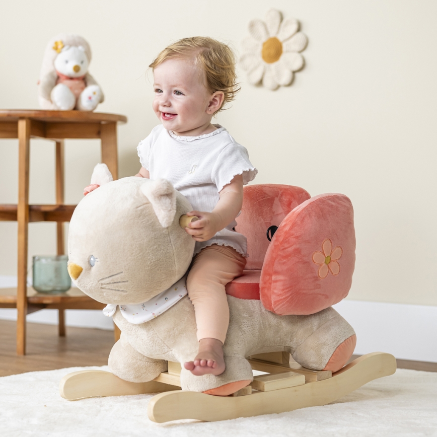 Nattou - Детская качалка LANA кот