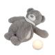 Nattou - Іграшка-комфортер з мелодією і світлом SLEEPY BEAR 4в1 сірий