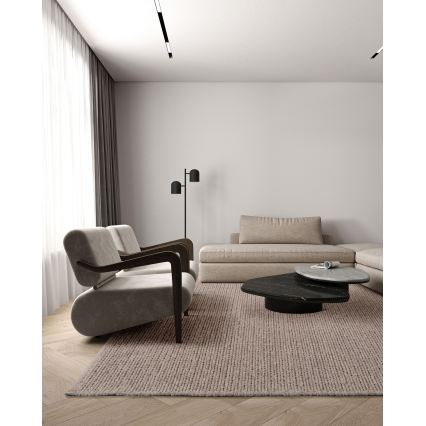 Натуральний килим ФІР ВУЛ 70x140 см 2600 г/м2 бежевий