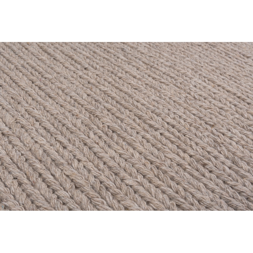 Натуральний килим ФІР ВУЛ 70x140 см 2600 г/м2 бежевий