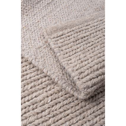 Натуральний килим ФІР ВУЛ 70x140 см 2600 г/м2 бежевий