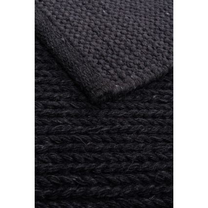 Натуральний килим FIR WOOL 120x170 cm 2600 g/m2 антрацит