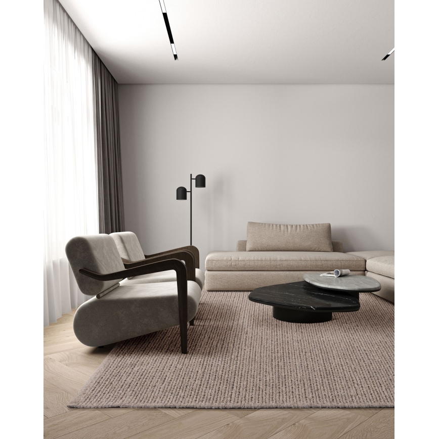 Натуральний килим FIR WOOL 120x170 cm 2600 g/m2 бежевий