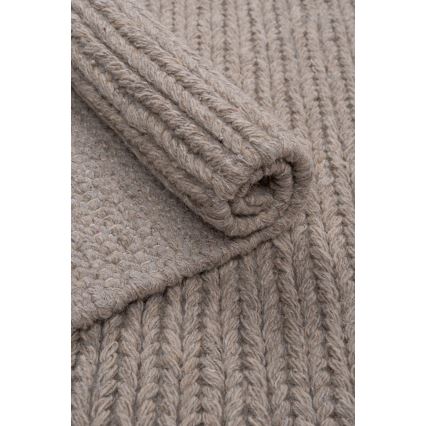 Натуральний килим FIR WOOL 120x170 cm 2600 g/m2 бежевий