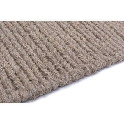 Натуральний килим FIR WOOL 120x170 cm 2600 g/m2 бежевий