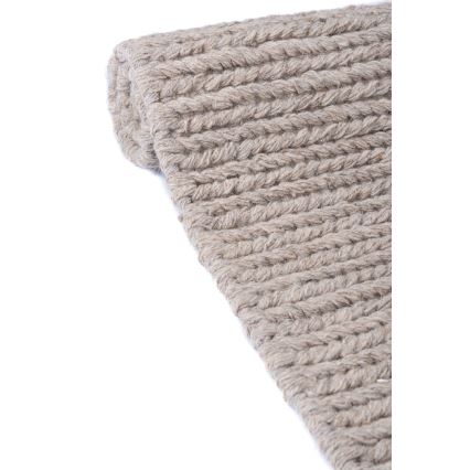 Натуральный ковер FIR WOOL 120x170 cm 2600 g/m2 бежевый