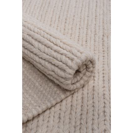 Натуральный ковёр FIR WOOL 120x170 cm 2600 g/m2 кремовый