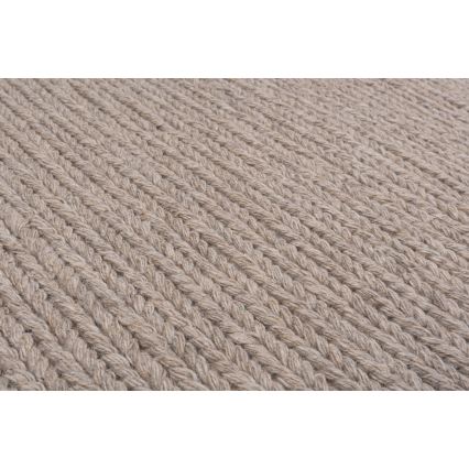 Натуральный ковер FIR WOOL 70x140 cm 2600 g/m2 бежевый