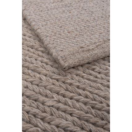 Натуральный ковер FIR WOOL 70x140 cm 2600 g/m2 бежевый