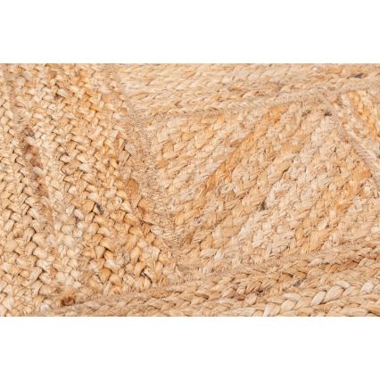 Натуральный ковер JUTA 70x140 см, бежевый
