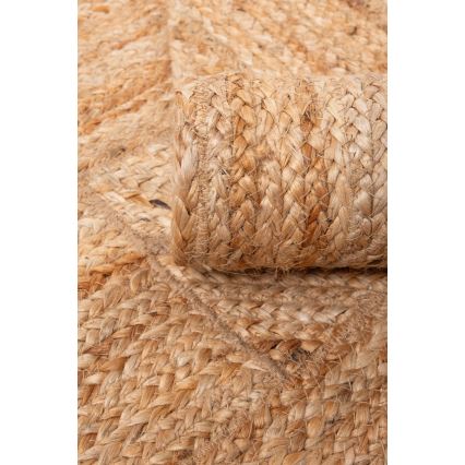 Натуральный ковер JUTA 70x140 см, бежевый