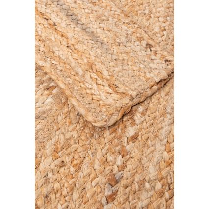 Натуральный ковер JUTA 70x140 см, бежевый