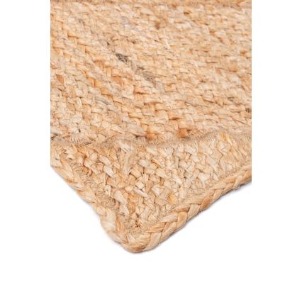 Натуральный ковер JUTA 70x140 см, бежевый