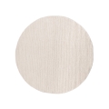 Натуральный круглый ковёр FIR WOOL 160 см 2600 г/м² кремовый