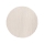 Натуральный круглый ковёр FIR WOOL 160 см 2600 г/м² кремовый