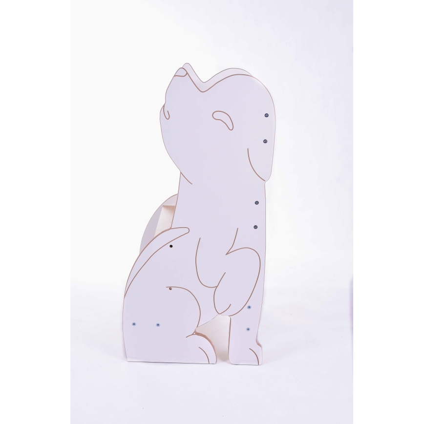 Навчальна вежа WOLF біла/клен