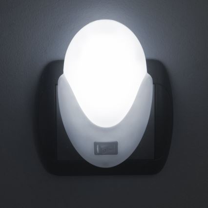 Навігаційний LED світильник в розетку LED/1W/230V