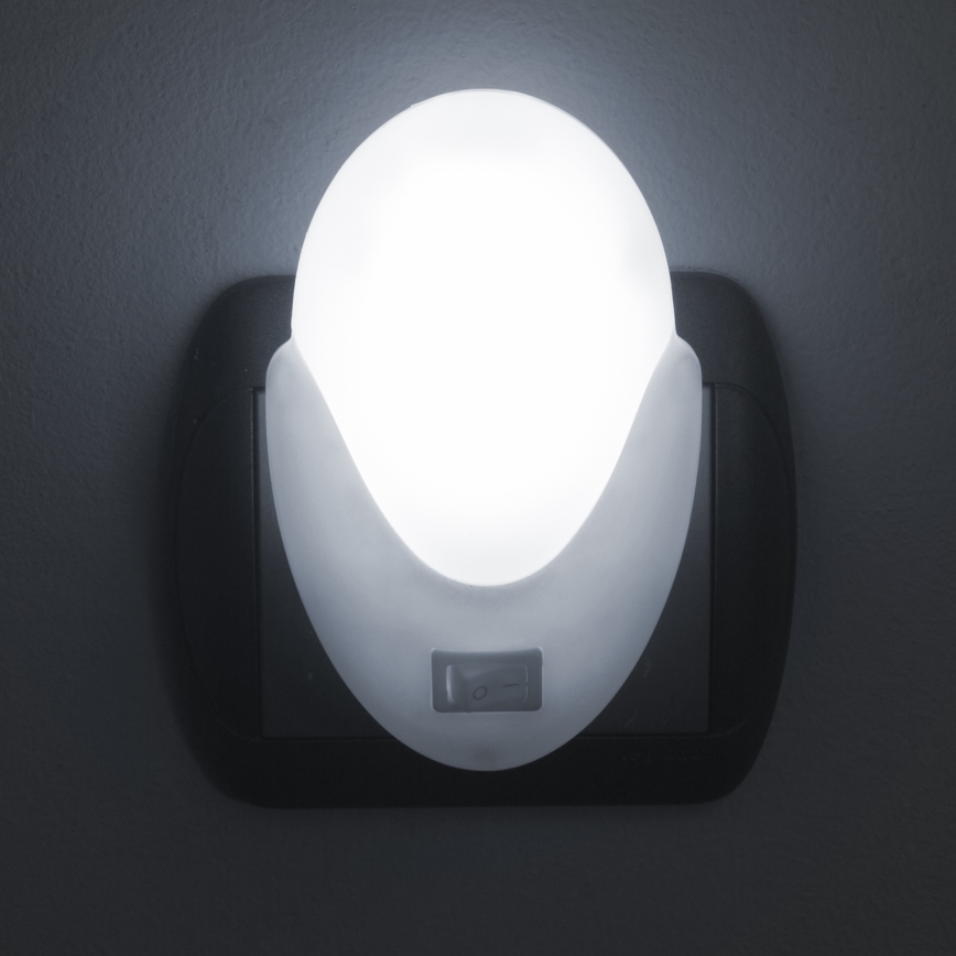 Навігаційний LED світильник в розетку LED/1W/230V