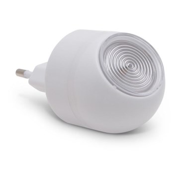 Навігаційний LED світильник з датчиком сутінків в розетку LED/1W/230V