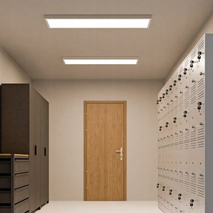Накладна LED-панель 60W/230V 30x120 см біла