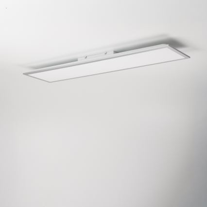 LED затемнювана накладна панель LED/32W/230V 2700-6500K 25x100 cm біла + пульт дистанційного керування