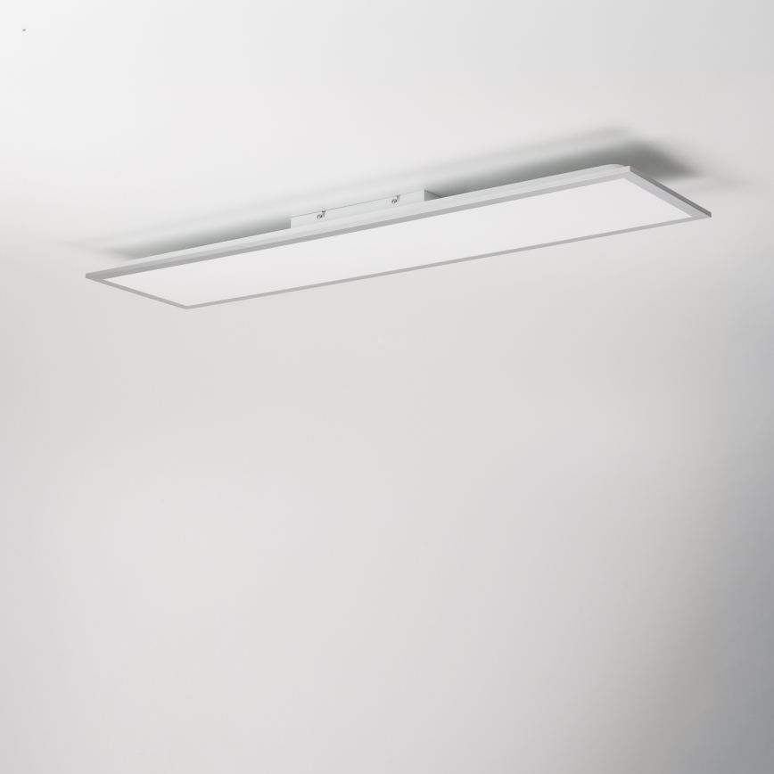 LED затемнювана накладна панель LED/32W/230V 2700-6500K 25x100 cm біла + пульт дистанційного керування